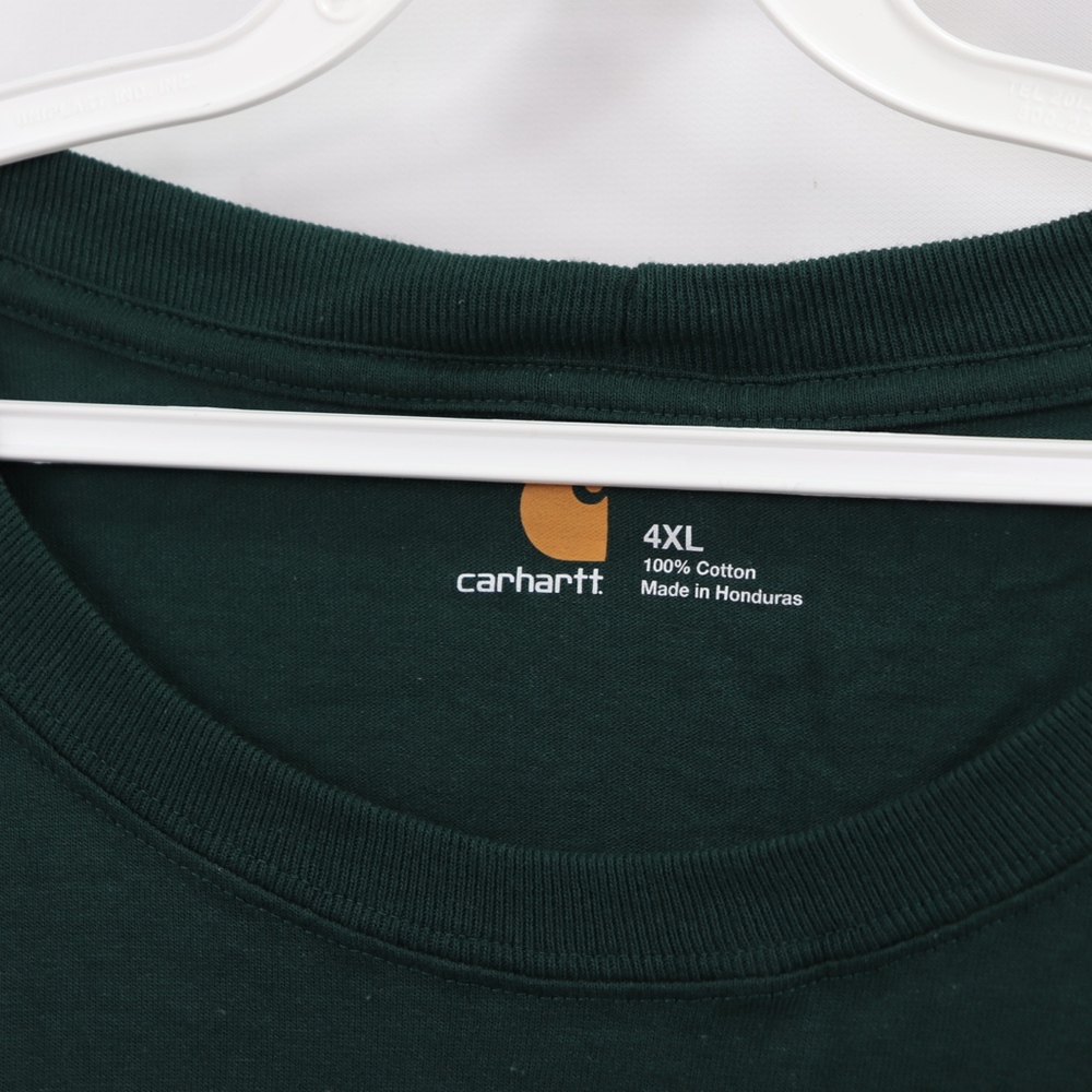 New Carhartt Mens 4XL Pocket T Shirt Green - Picture 5 of 8
